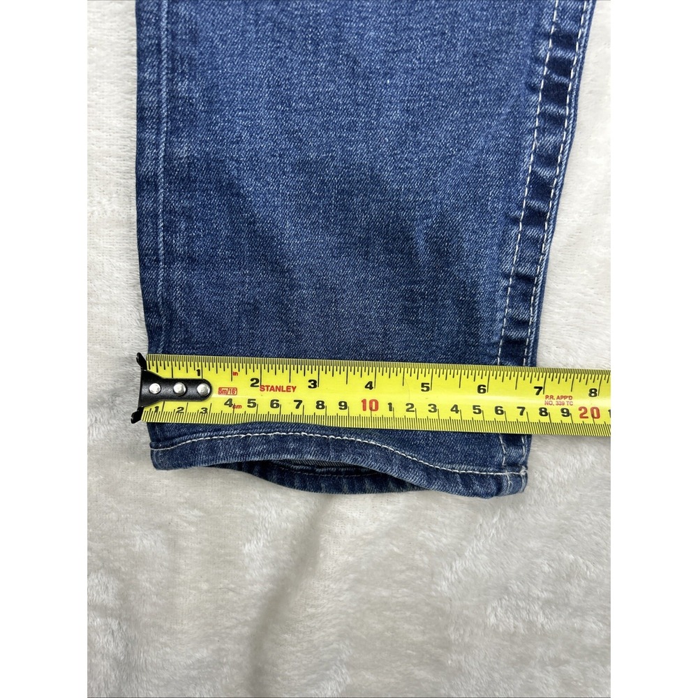 True Religion Billie Jeans Women's 27 X 29.5 Mid Rise Straight Stretch Flap - Picture 8 of 13